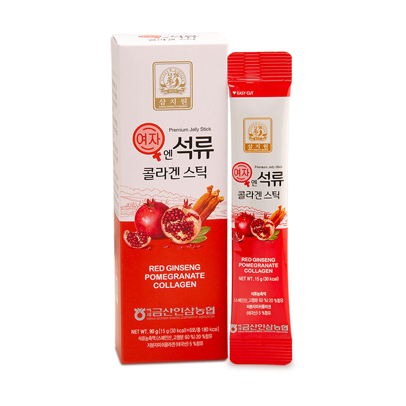 蔘之元紅石榴膠原果凍 15克x30包 南北行